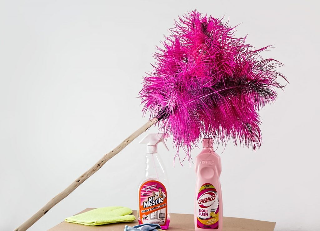 Use A Duster To Remove Dirt From Windows Before Wiping