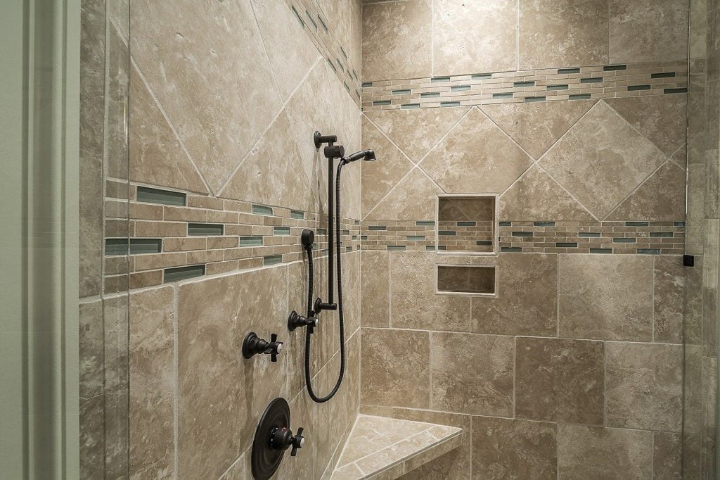 The area for showering and bathing needs to be kept clean and dry