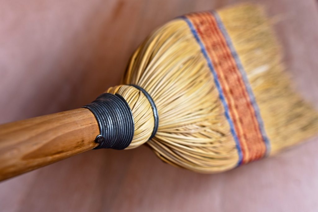 avoid sweeping during cny