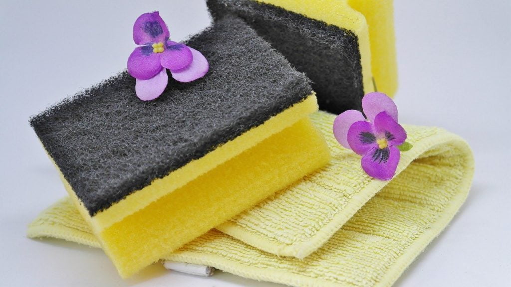 Luckily today homeowners can buy hard and soft sponges combined into one.