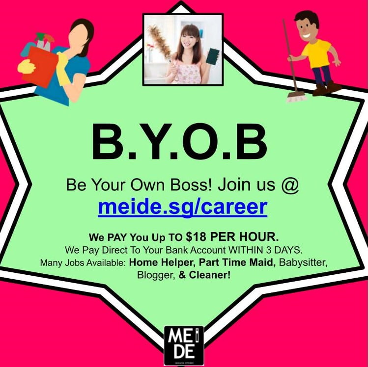 Be Your Own Boss at MEIDE.SG
