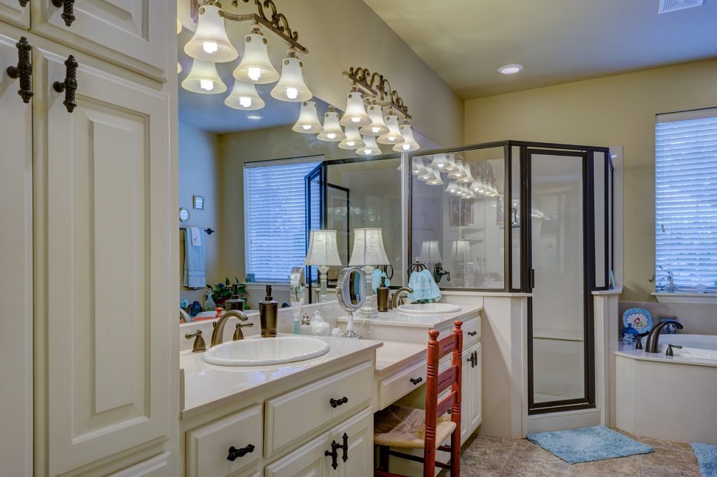 Learn how to clean bathroom light fixtures with MEIDE.SG/BLOG!