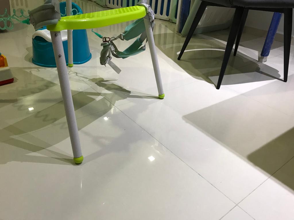 Tiled Floor Cleaning (after MEIDE wipe and clean)