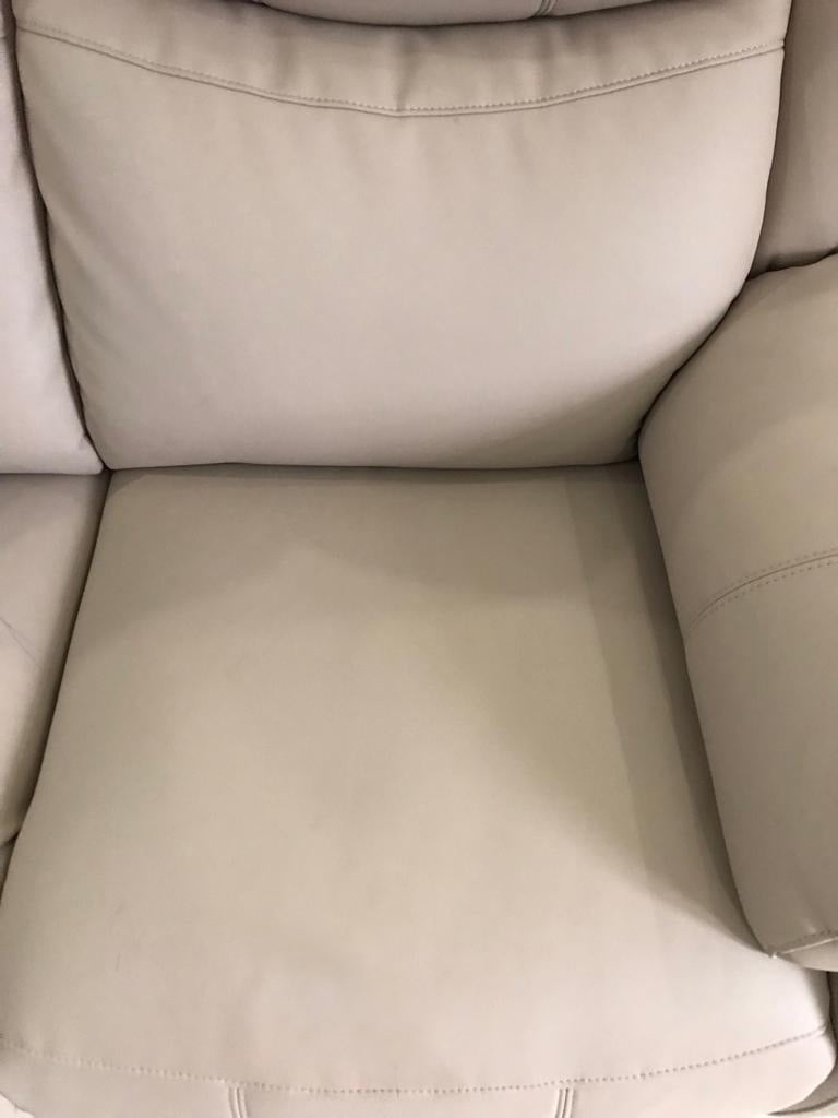 Sofa Cleaning (after MEIDE specialized wipe down and ink removal!)