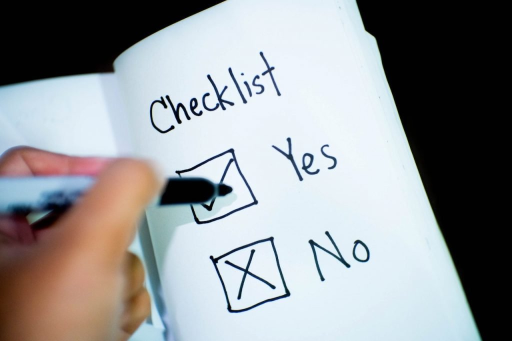 Use a checklist for the best post tenancy clean always