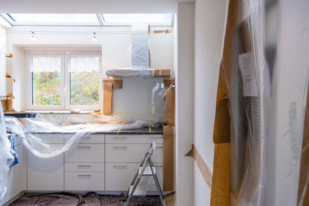 Post renovation cleaning is a commonly booked type of clean when clients request deep cleaning