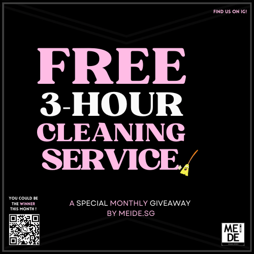 2024 Monthly Cleaning Giveaway by MEIDE SG