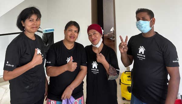 Our professional post-renovation crew Our professional post-renovation crew