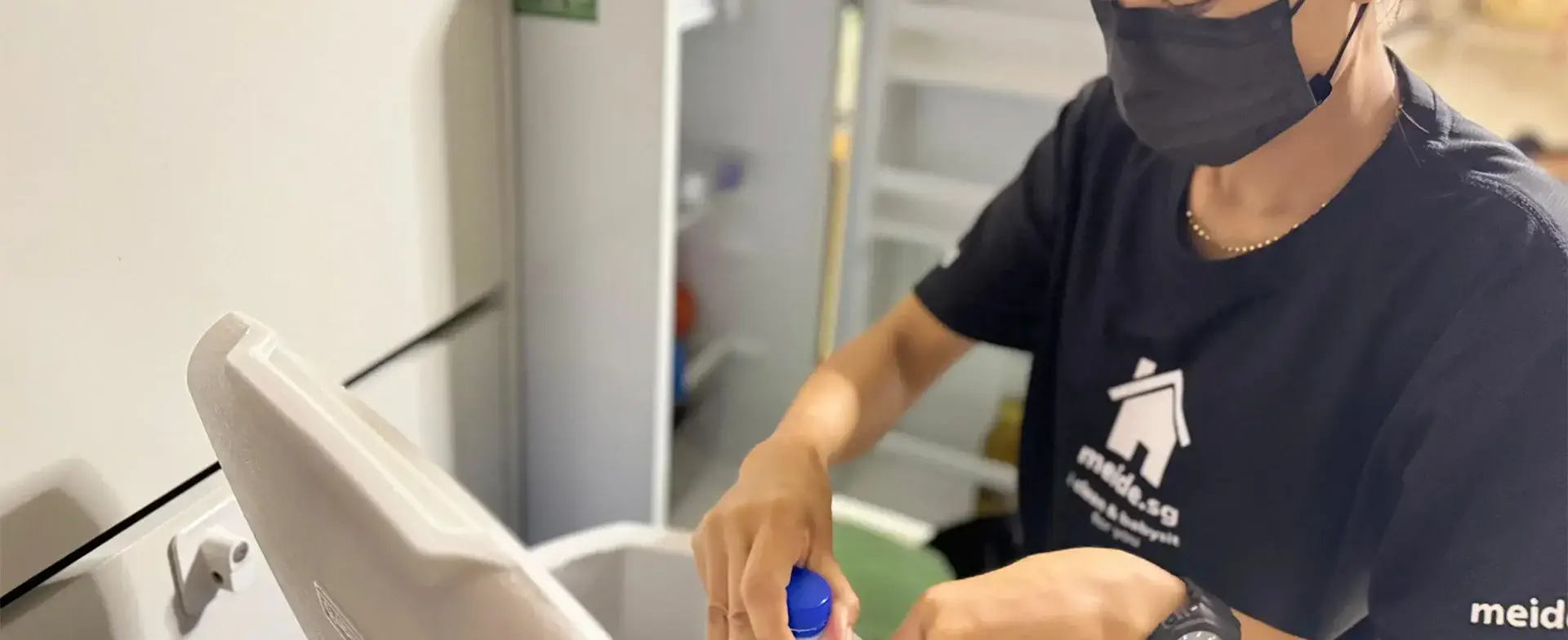 HD Fridge Cleaning by MEIDE Cleaners