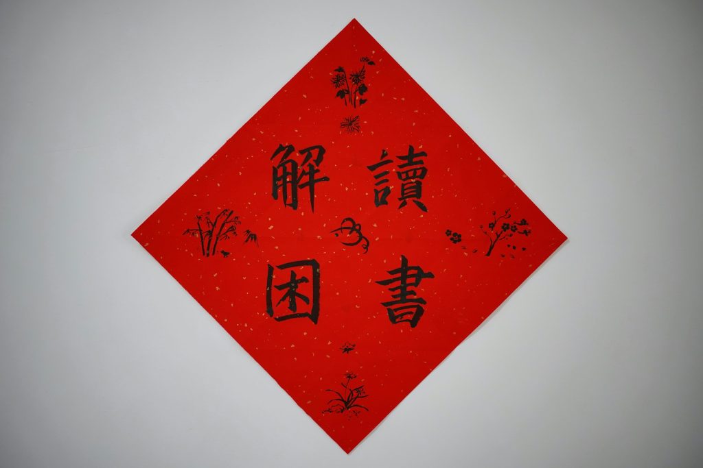 Finally you can put up your CNY decorations after all that dusting