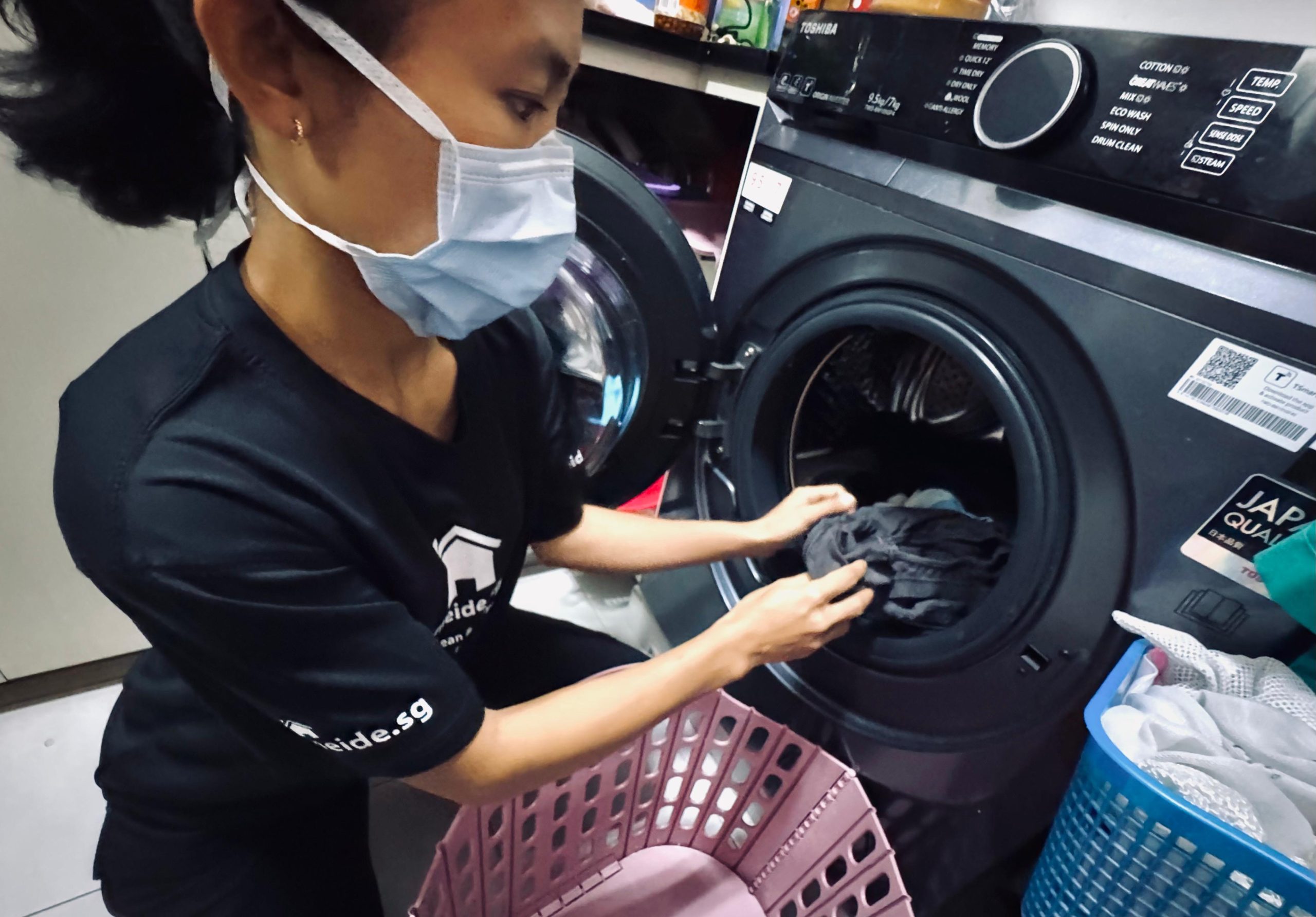 Get laundry help on top of home cleaning